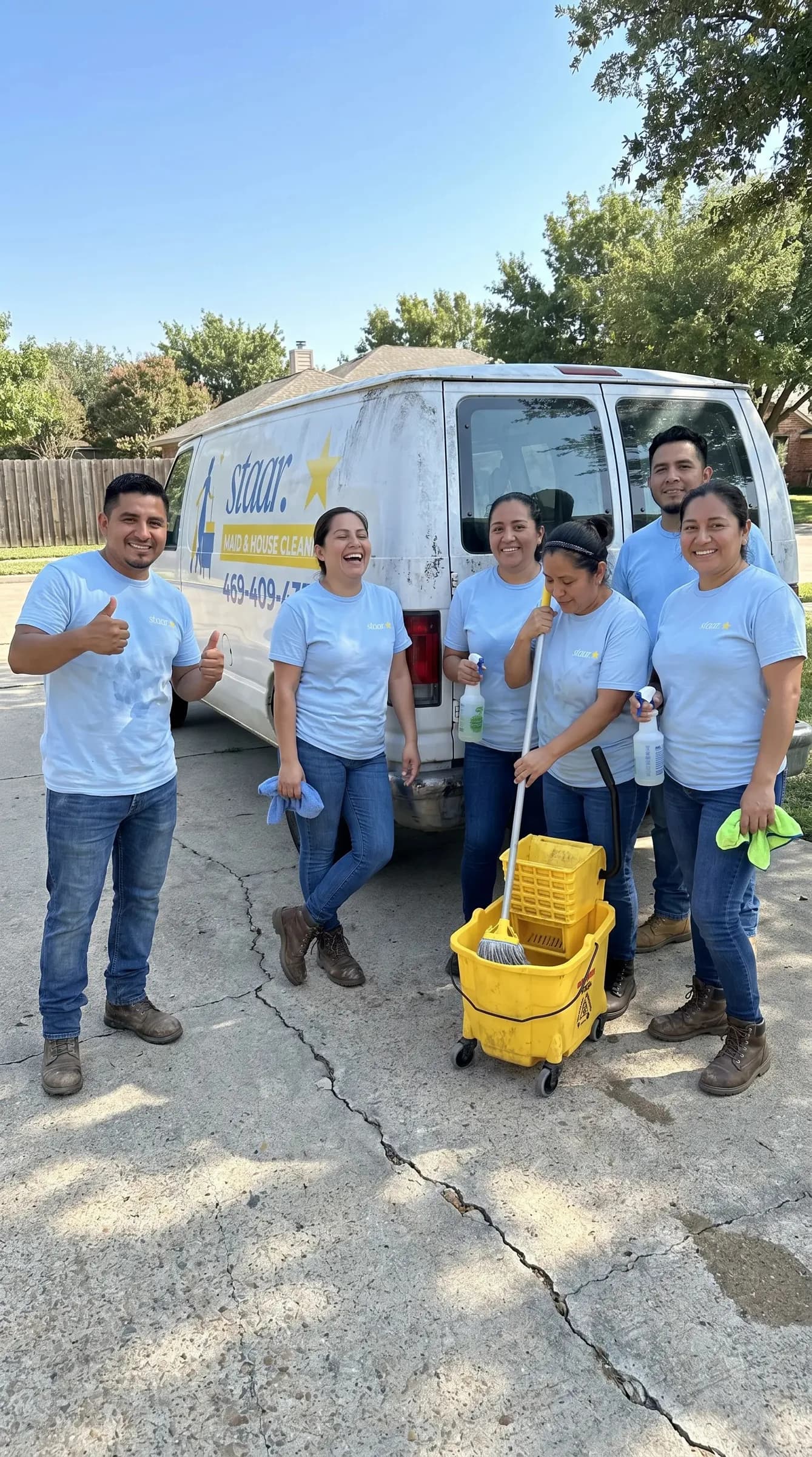 Haalo Maid & House Cleaning Services team in Leander & Cedar Park